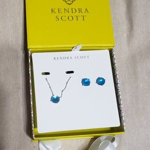 Kendra Scott Jolie Necklace & Earrings Set NIB